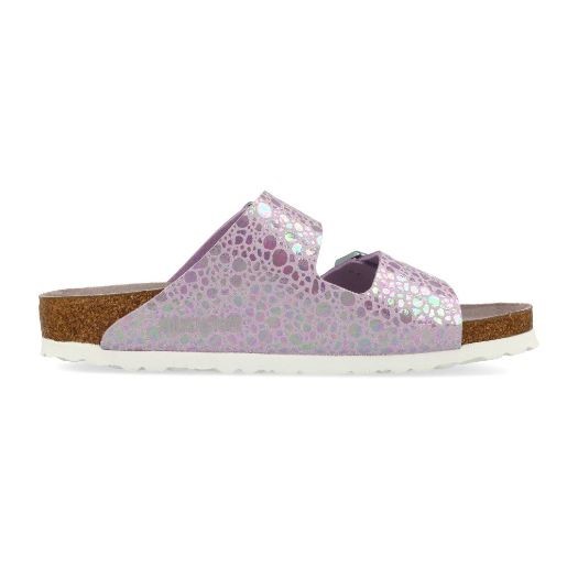 Birkenstock Kadın Terlik 1012914 Metallıc Stones Lılac