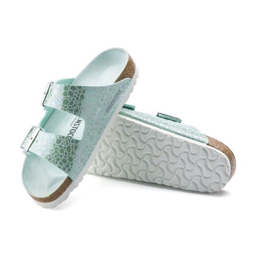 Birkenstock Kadın Terlik 1012916 Metallıc Stones Aqua