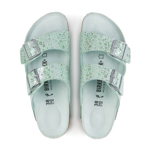 Birkenstock Kadın Terlik 1012916 Metallıc Stones Aqua