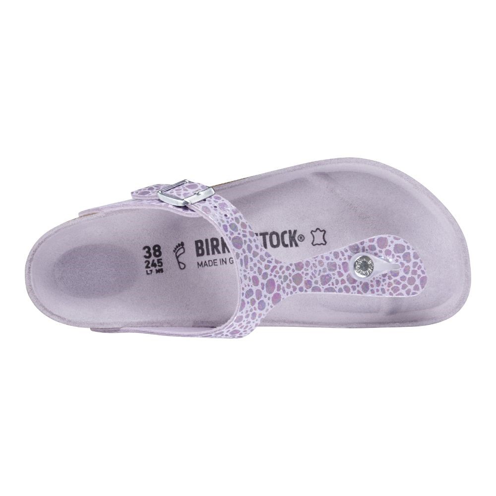 Birkenstock Kadın Terlik 1012921 Metallıc Stones Lılac