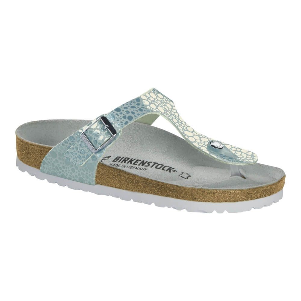 Birkenstock Kadın Terlik 1012923 Metallıc Stones Aqua