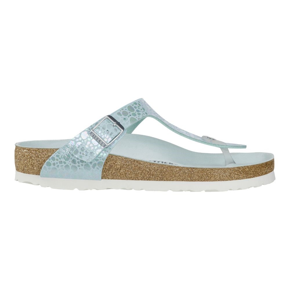 Birkenstock Kadın Terlik 1012923 Metallıc Stones Aqua