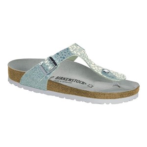 Birkenstock Kadın Terlik 1012923 Metallıc Stones Aqua