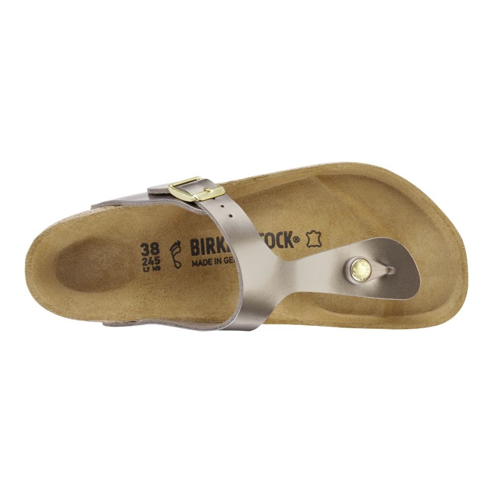 Birkenstock Kadın Terlik 1012983 Electrıc Metallıc Taupe
