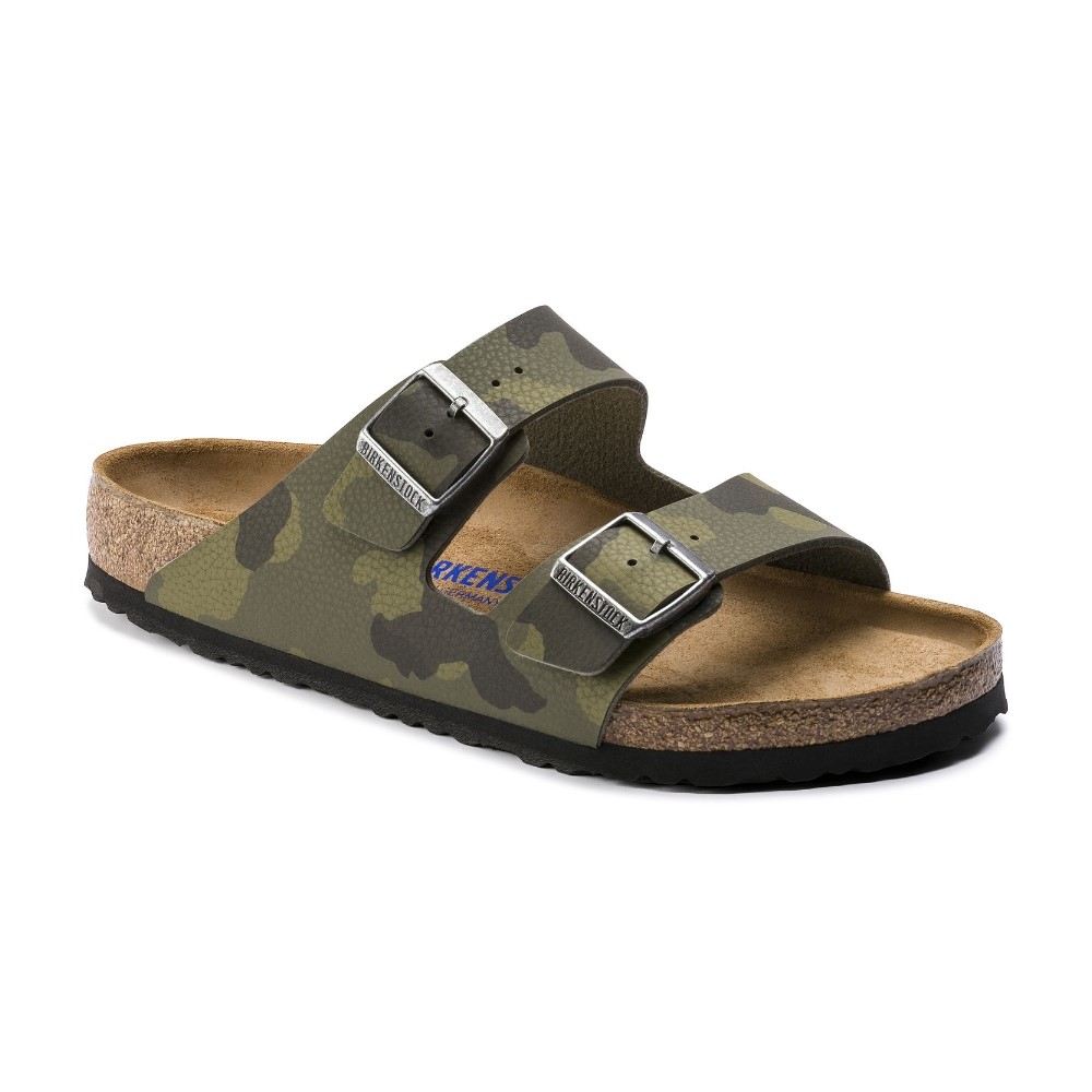 Birkenstock Erkek Terlik 1013014 Desert Soıl Camou Green
