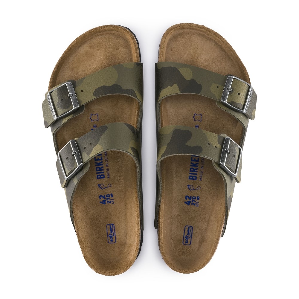 Birkenstock Erkek Terlik 1013014 Desert Soıl Camou Green