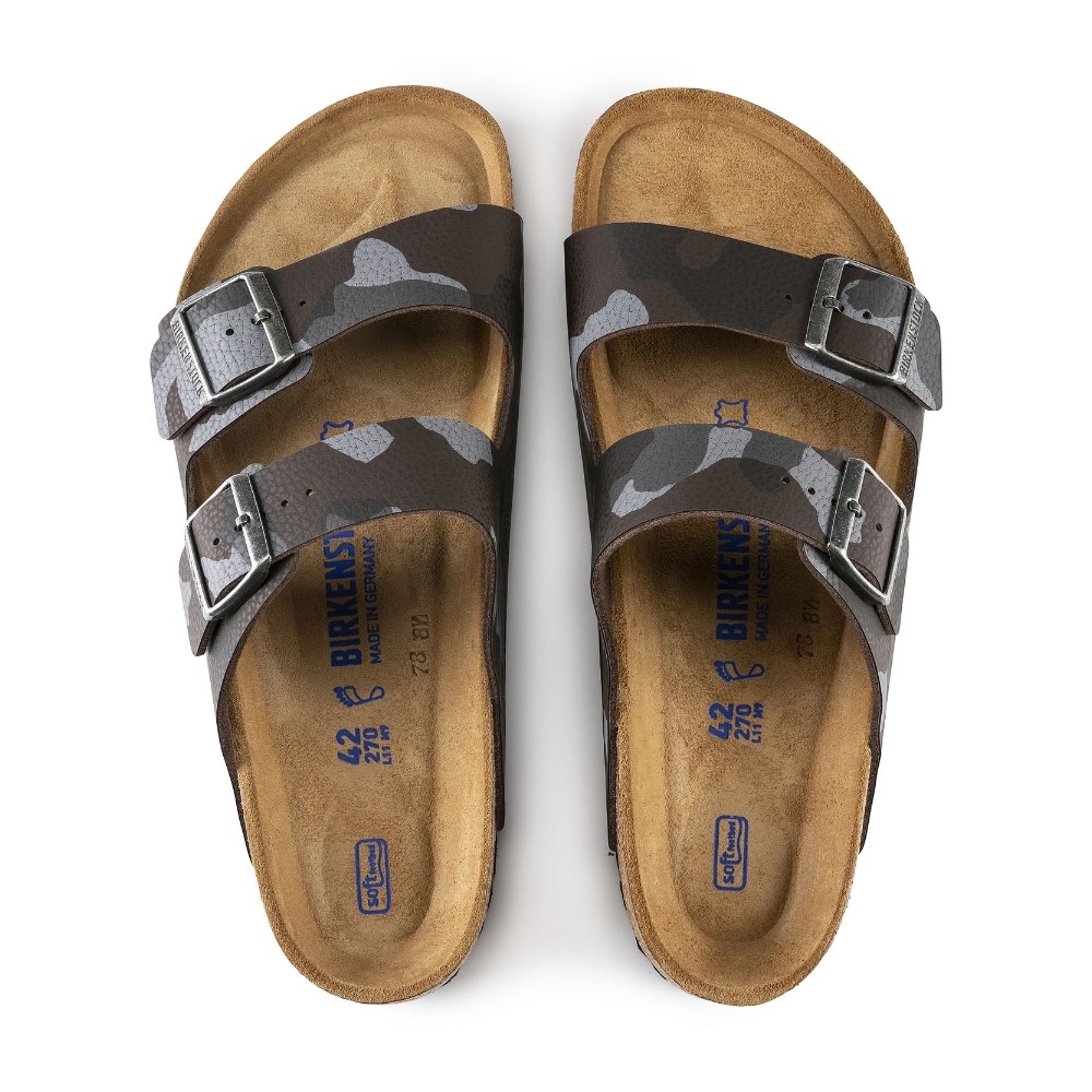 Birkenstock Erkek Terlik 1013016 Desert Soıl Camou Brown