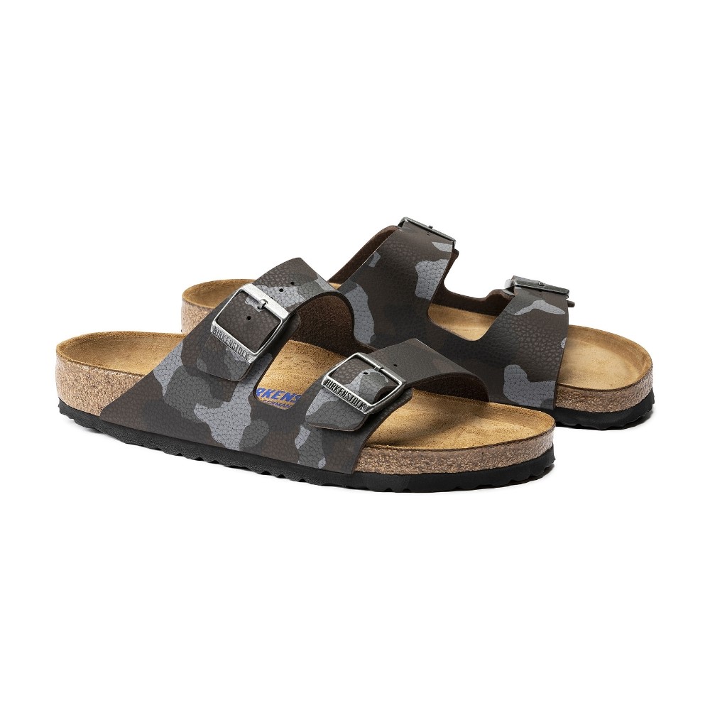 Birkenstock Erkek Terlik 1013016 Desert Soıl Camou Brown