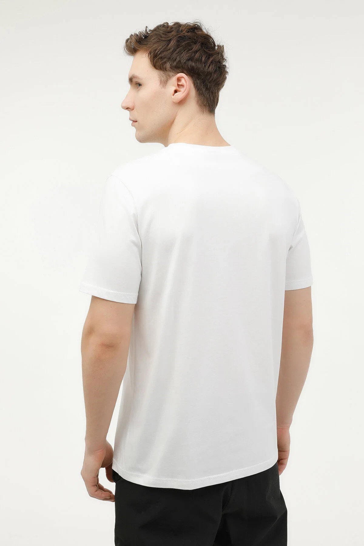 Lumberjack Erkek T-Shirt 101364255 Beyaz
