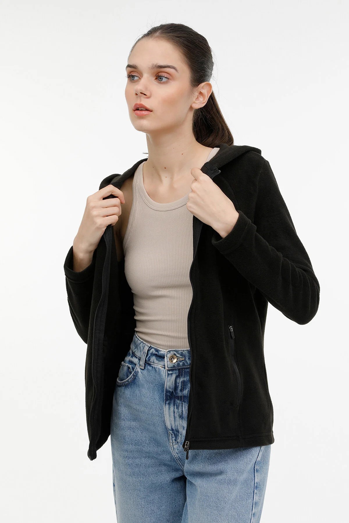 Lumberjack Kadın Polar Üst 101399215 Sıyah