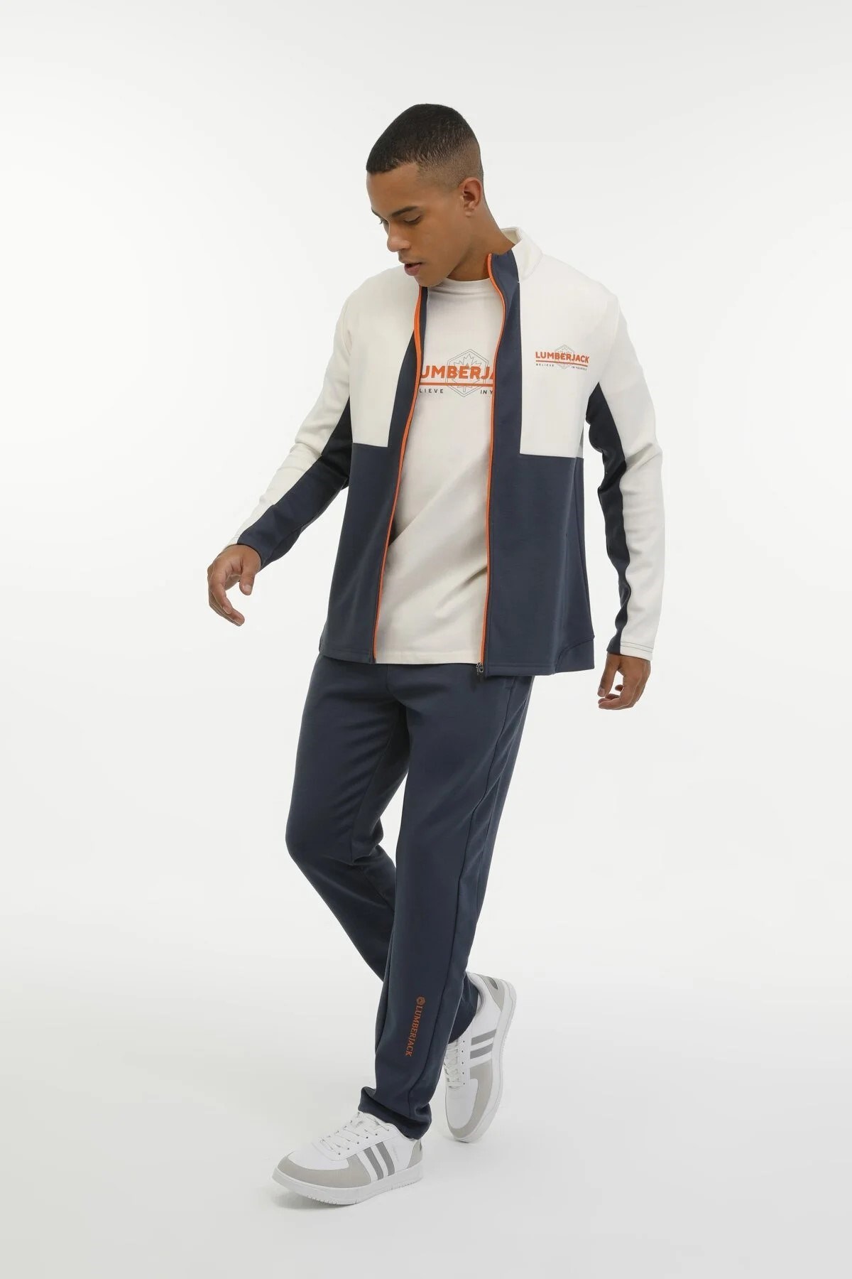 Lumberjack Erkek S-Shirt 101450527 Ekru