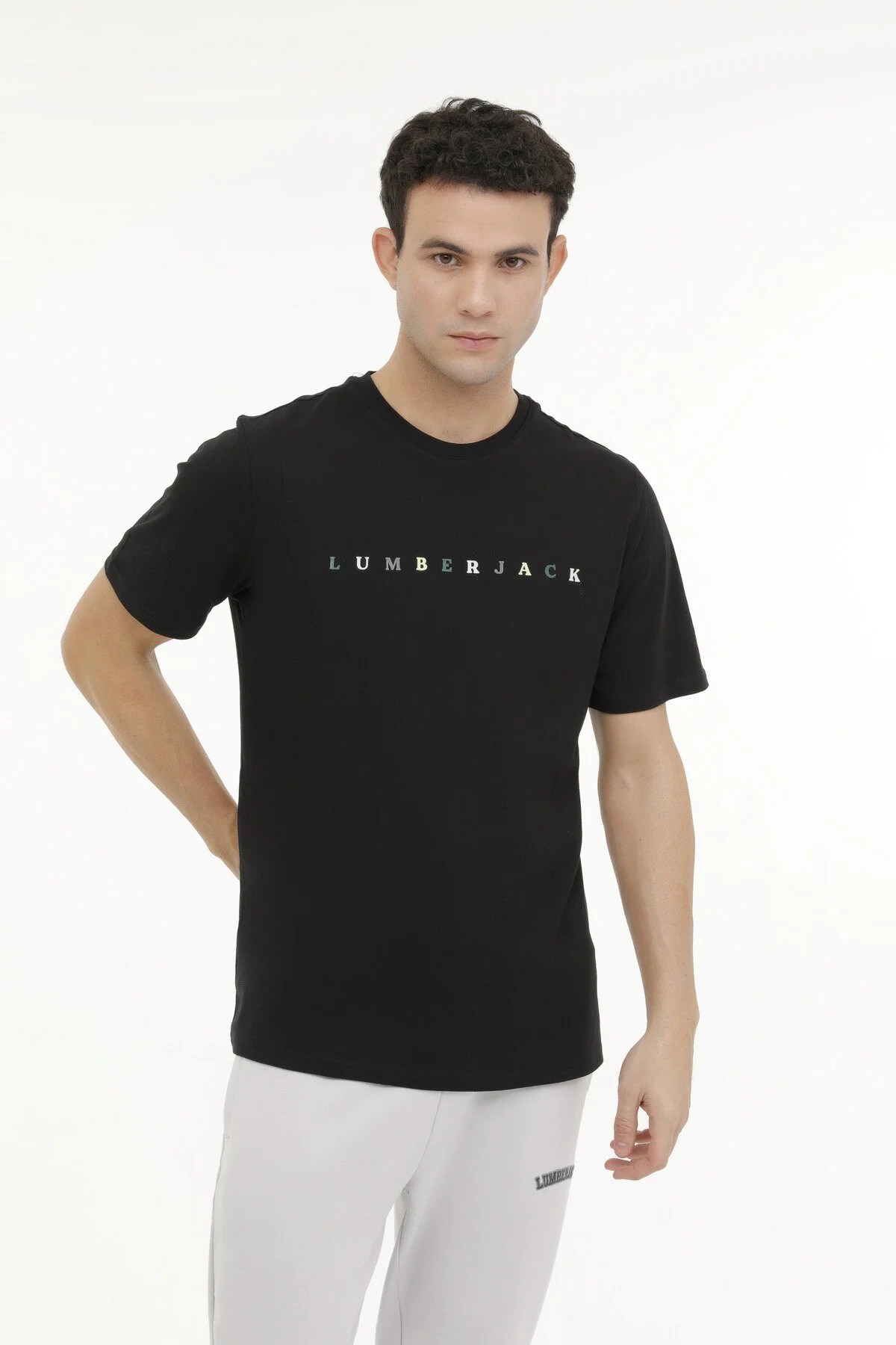 Lumberjack Erkek T-Shirt 101571281 Sıyah