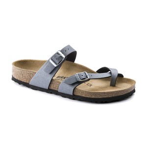Birkenstock Kadın Terlik 1016006 Icy Metallıc Anthracıte