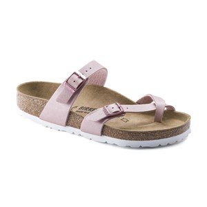 Birkenstock Kadın Terlik 1016008 Icy Metallıc Old Rose