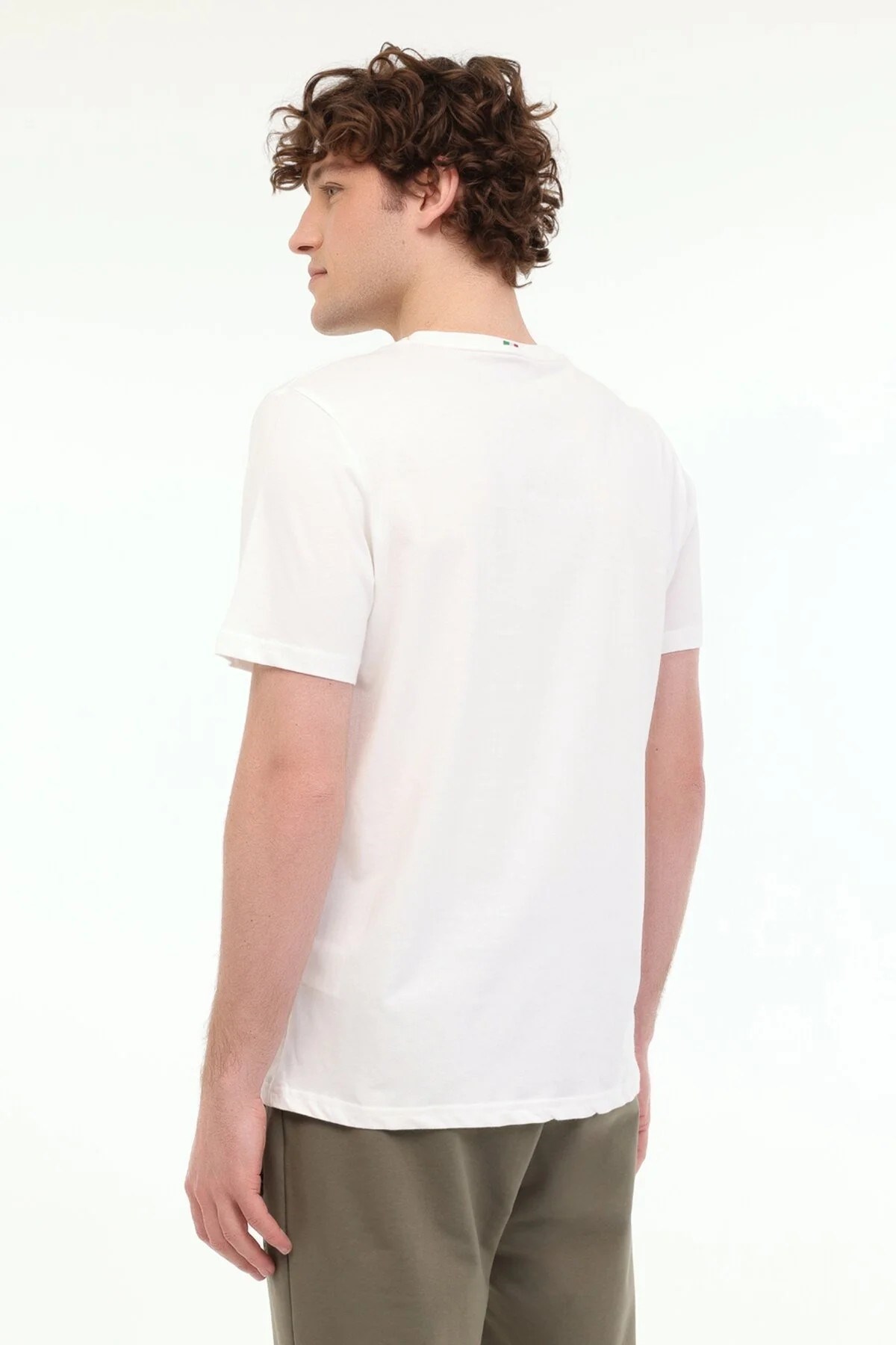 Lumberjack Erkek T-Shirt 101940309 Beyaz
