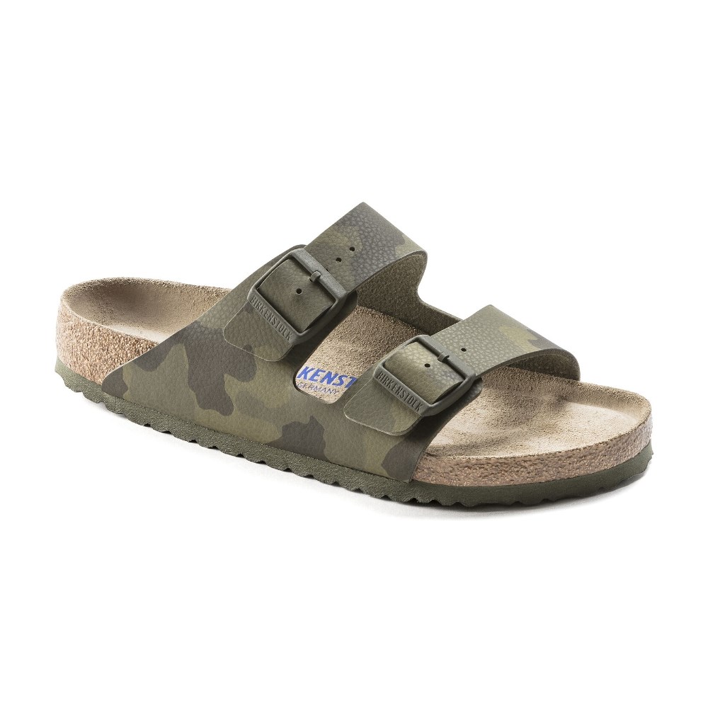 Birkenstock Erkek Terlik 1019655 Desert Soıl Camo Green
