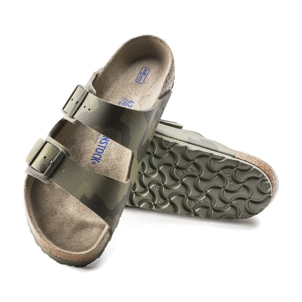 Birkenstock Erkek Terlik 1019655 Desert Soıl Camo Green