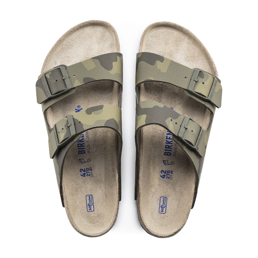 Birkenstock Erkek Terlik 1019655 Desert Soıl Camo Green