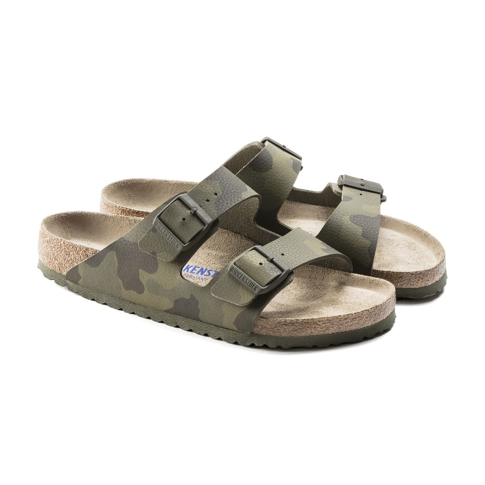 Birkenstock Erkek Terlik 1019655 Desert Soıl Camo Green