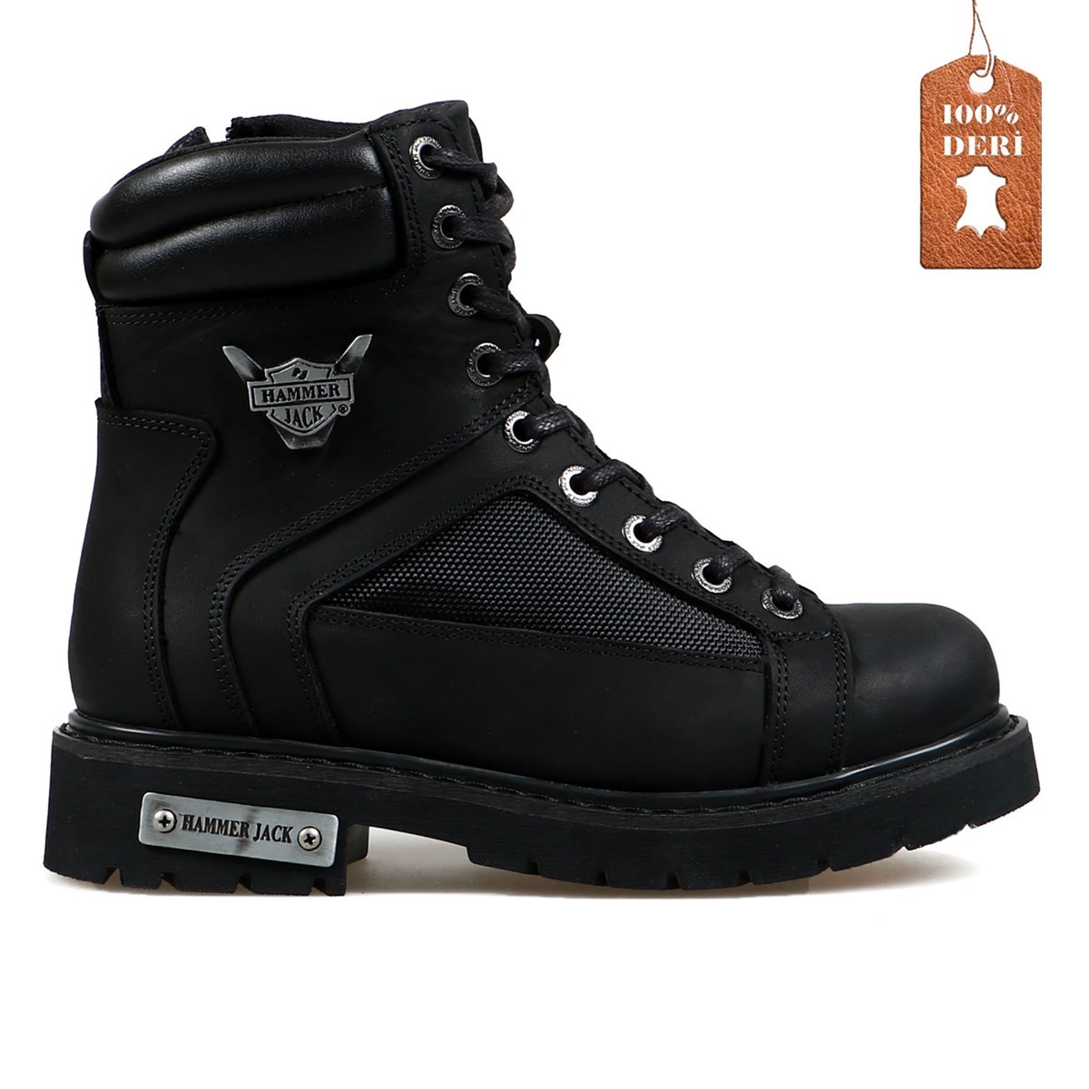 Hammer Jack Kadın Bot 102 18503-G Sıyah Crayz