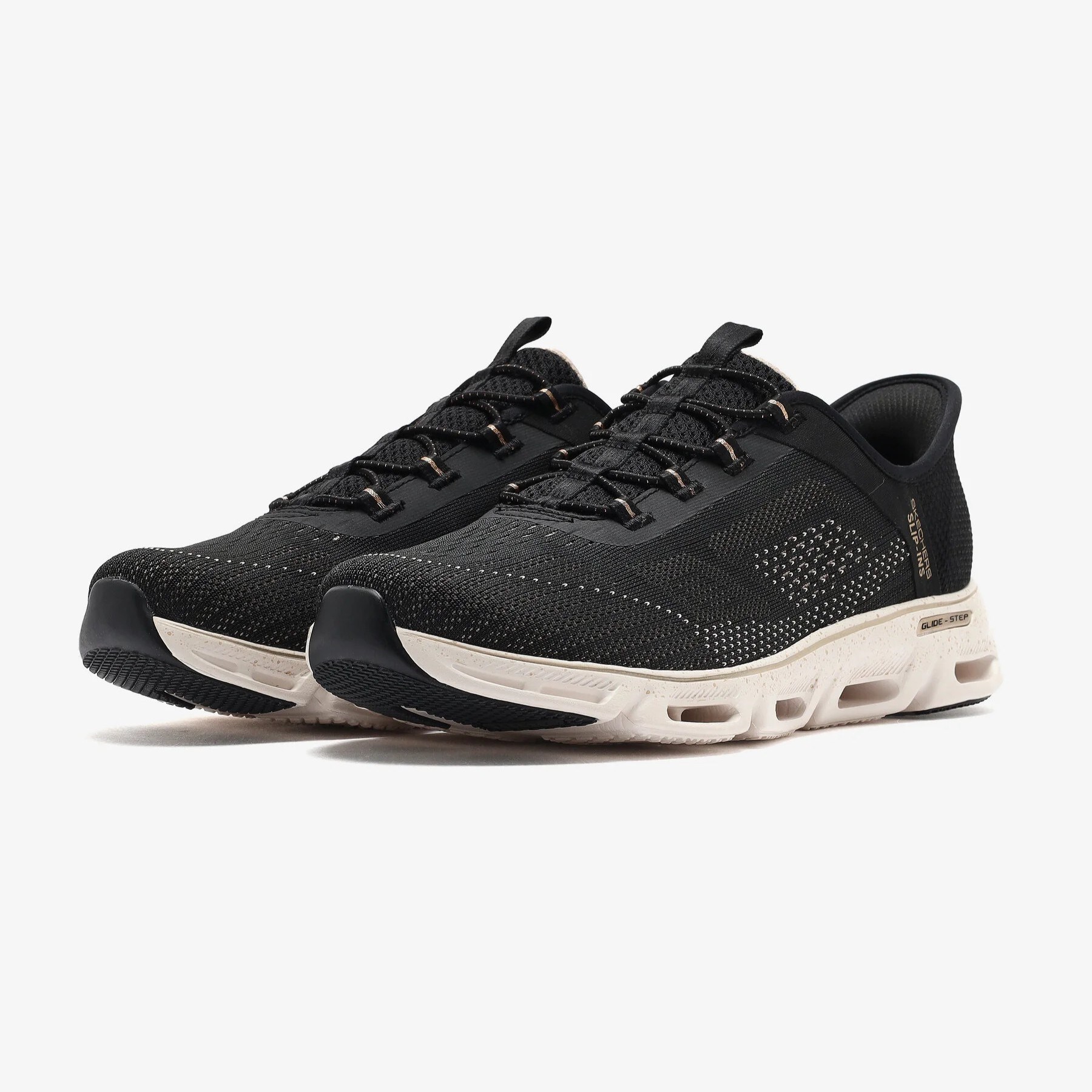 Skechers Kadın Ayakkabı 104610 Siyah/Gold