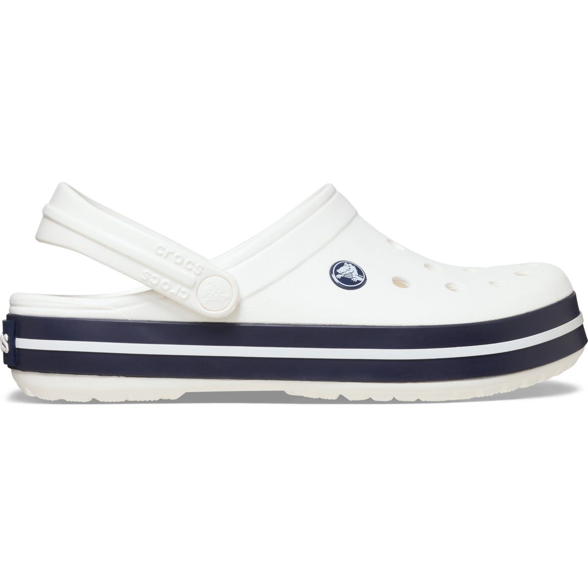 Crocs Unisex Sandalet 11016 White/White/Navy