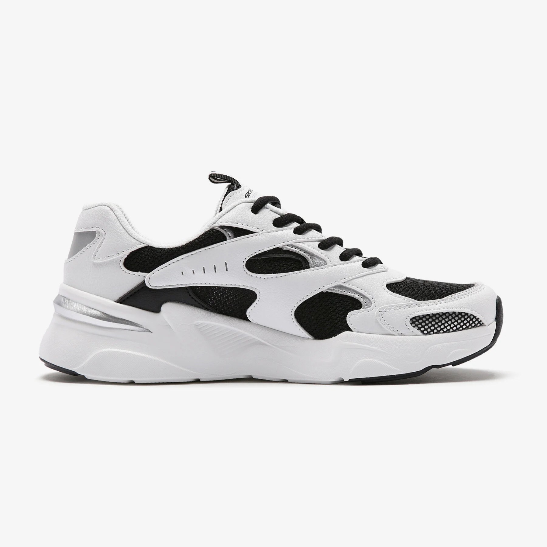 Skechers Kadın Ayakkabı 117354 Siyah/Beyaz