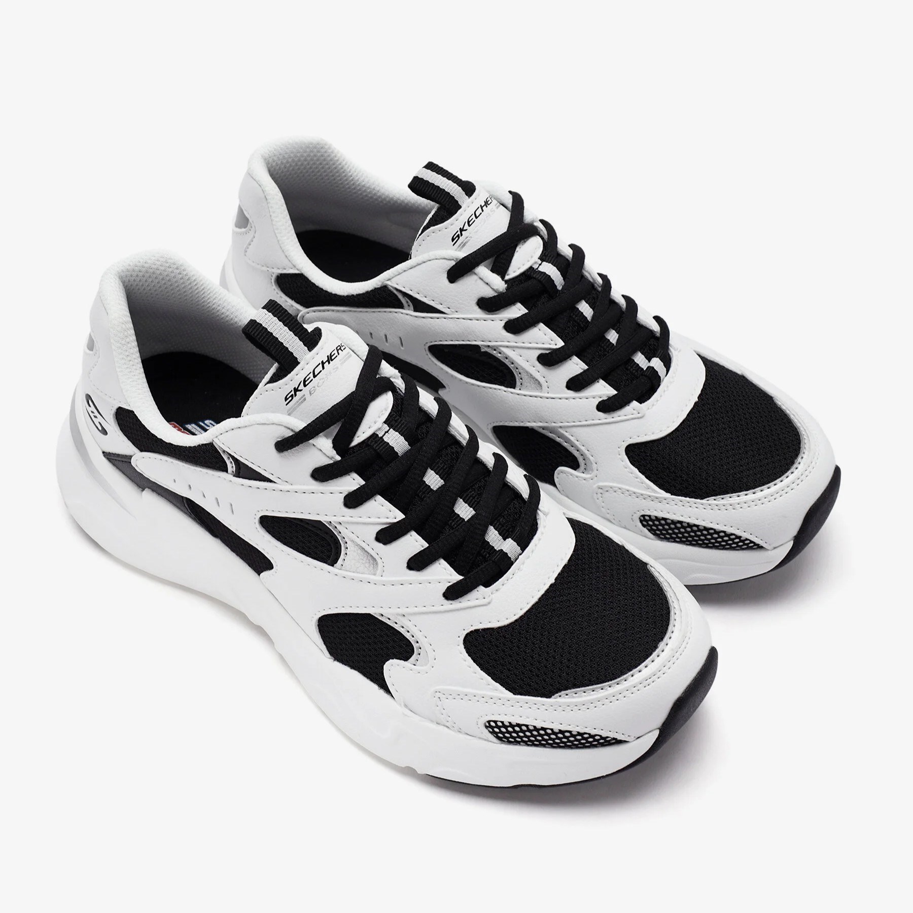 Skechers Kadın Ayakkabı 117354 Siyah/Beyaz