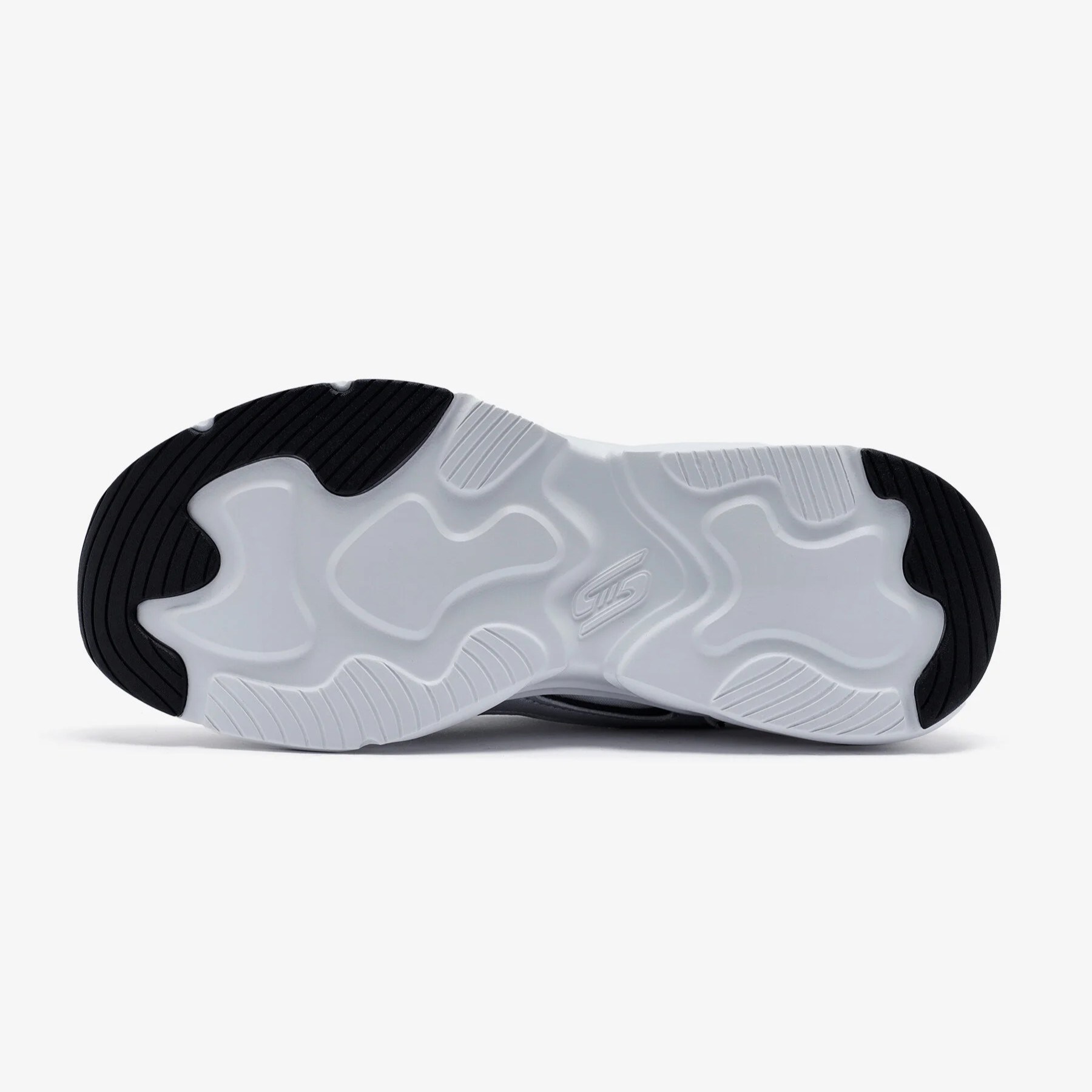 Skechers Kadın Ayakkabı 117364 Beyaz/Siyah/Gümüş