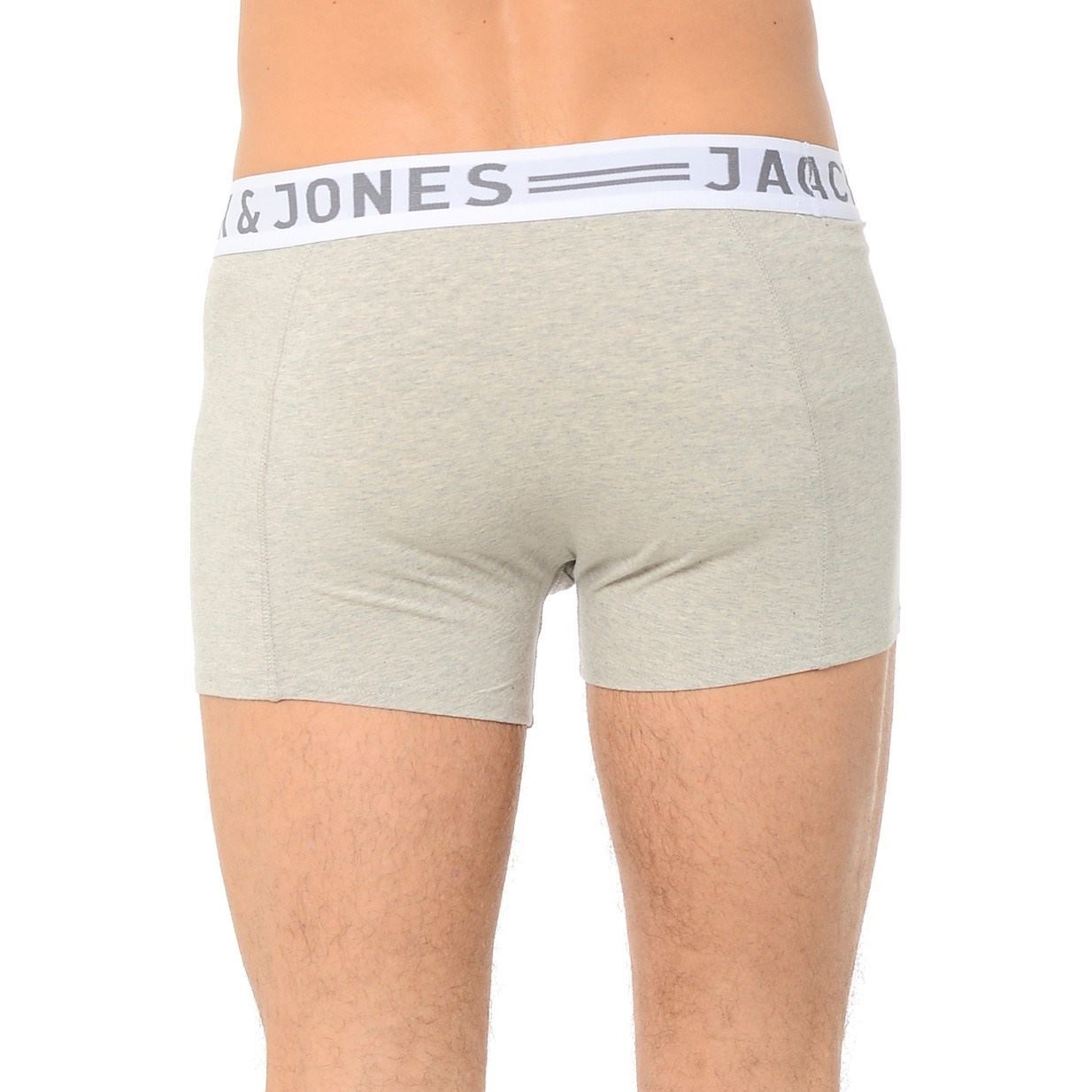 Jack Jones Erkek Boxer 12075392 Light Grey Melange