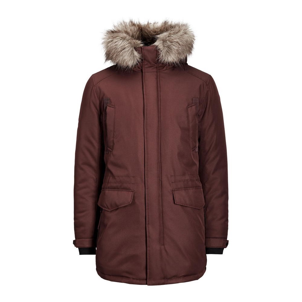 Jack Jones Erkek Parka 12124254 Fudge