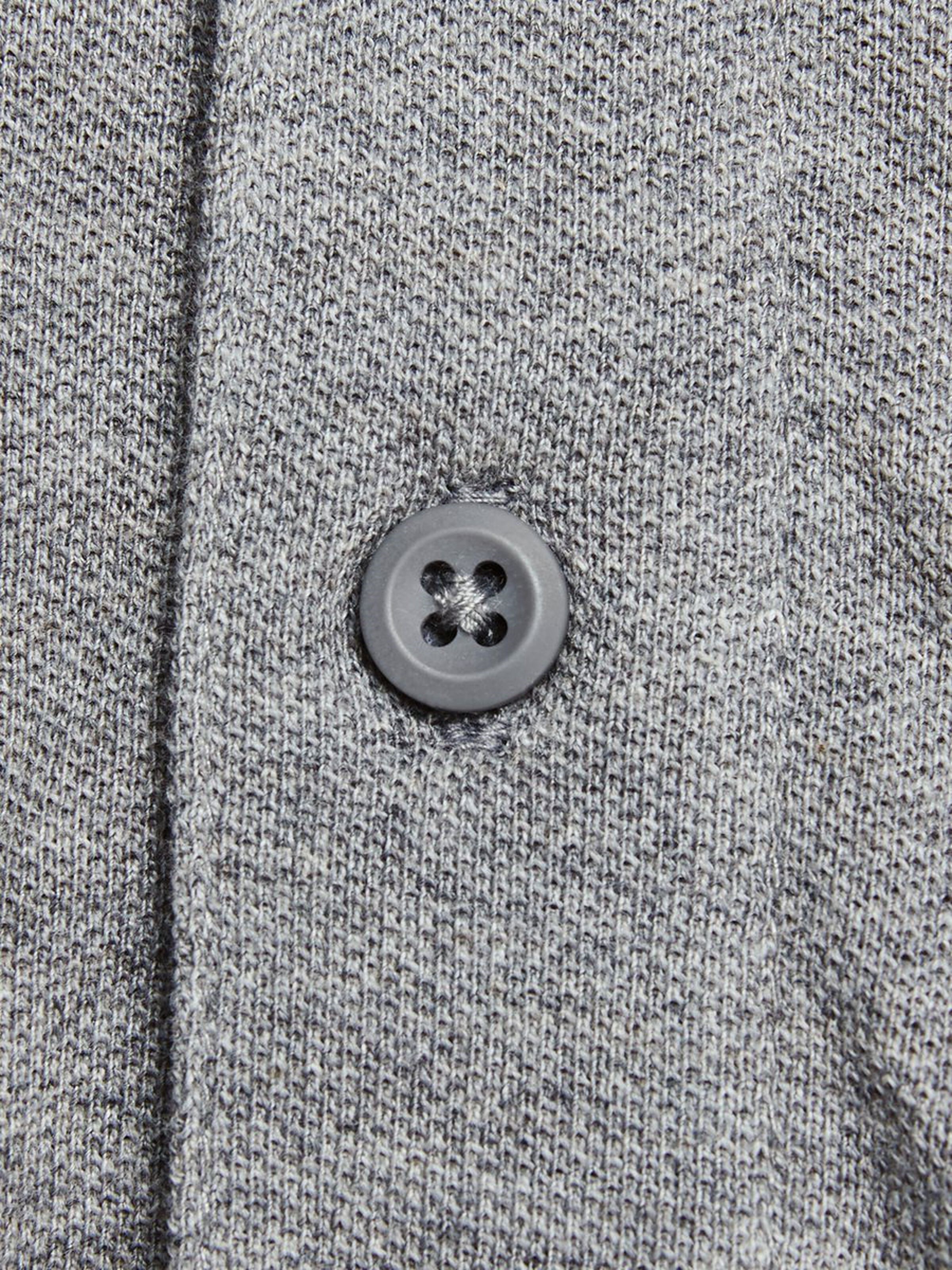Jack Jones Erkek T-Shirt 12136516 Light Grey Melange