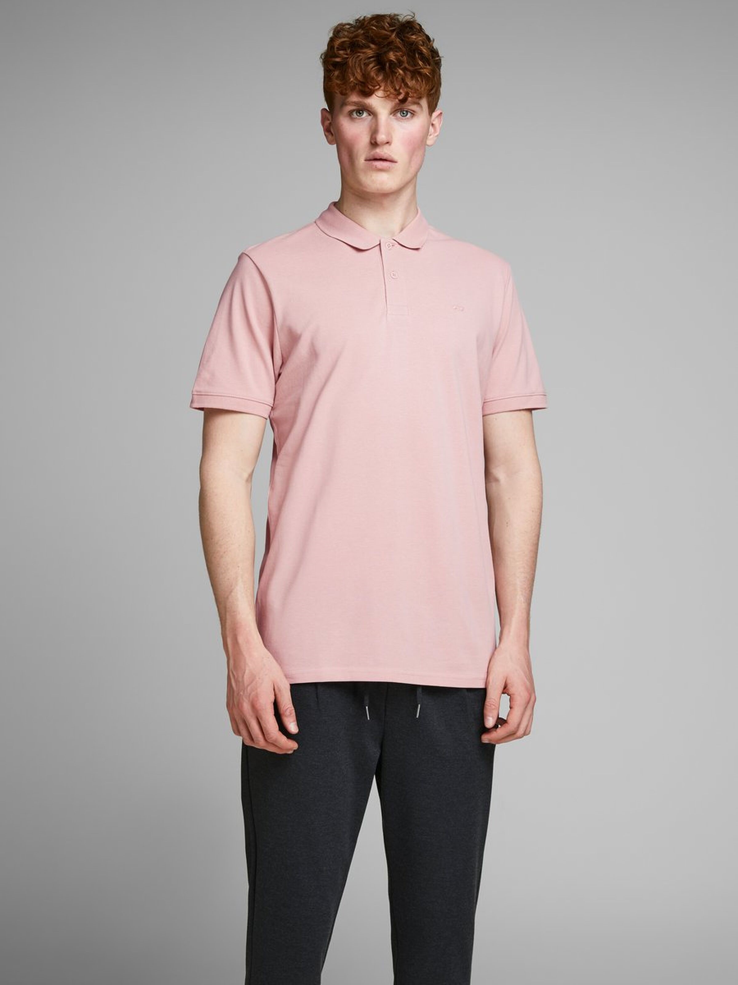 Jack Jones Erkek T-Shirt 12136516 Misty Rose