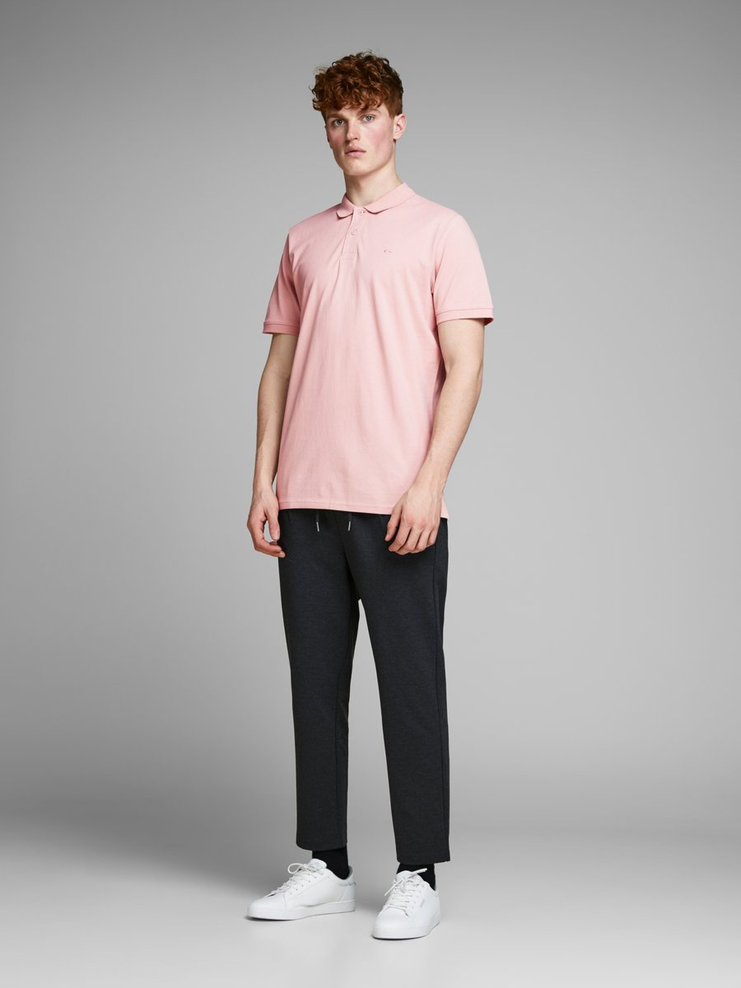 Jack Jones Erkek T-Shirt 12136516 Misty Rose