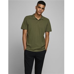 Jack Jones Erkek T-Shirt 12136516 Olive Night