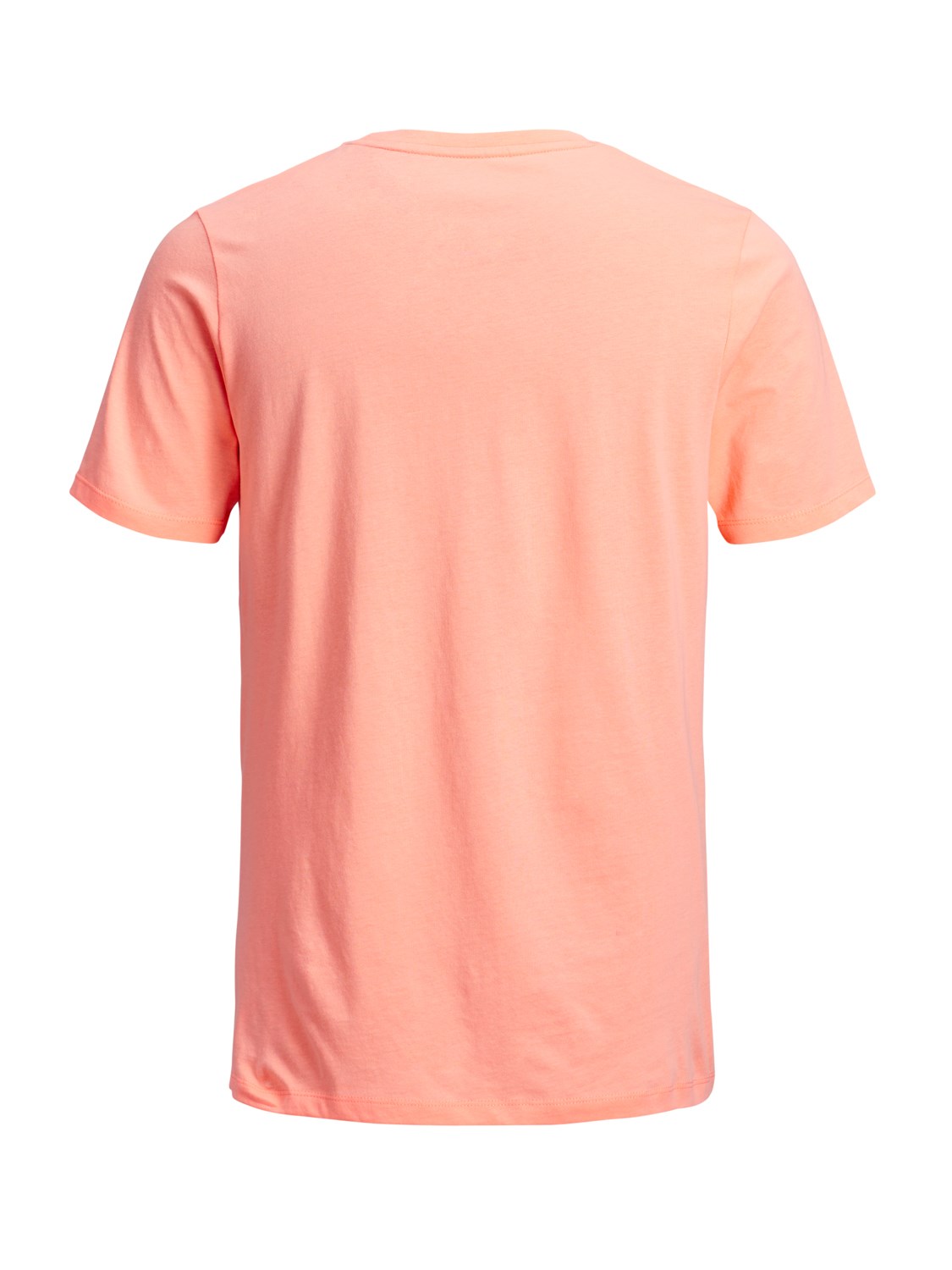 Jack Jones Erkek T-Shirt 12136530 Neon Peach