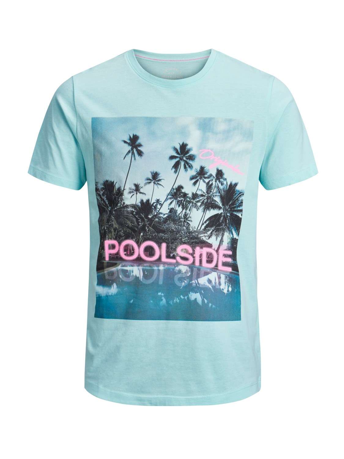 Jack Jones Erkek T-Shirt 12136530 Plume