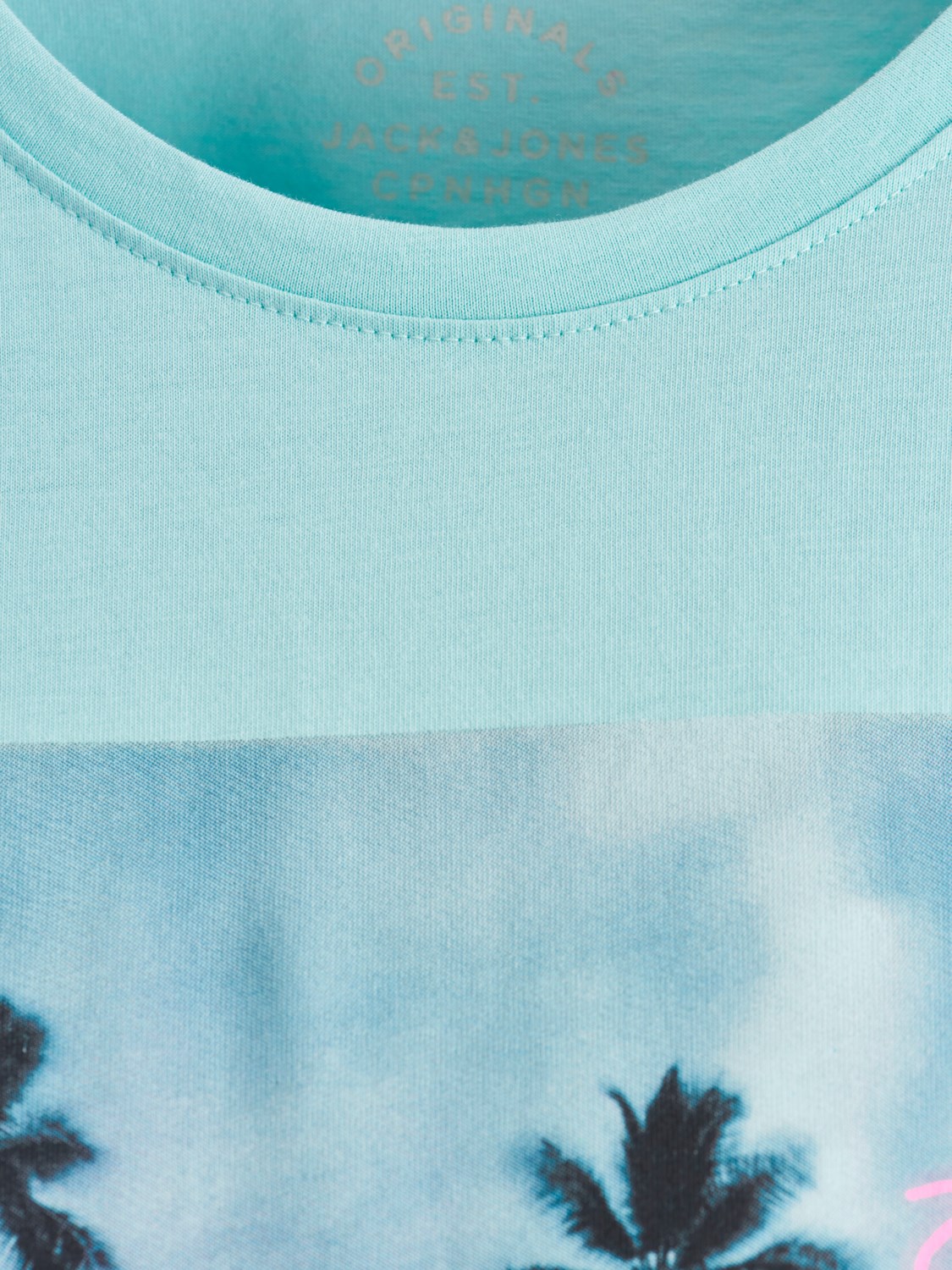 Jack Jones Erkek T-Shirt 12136530 Plume