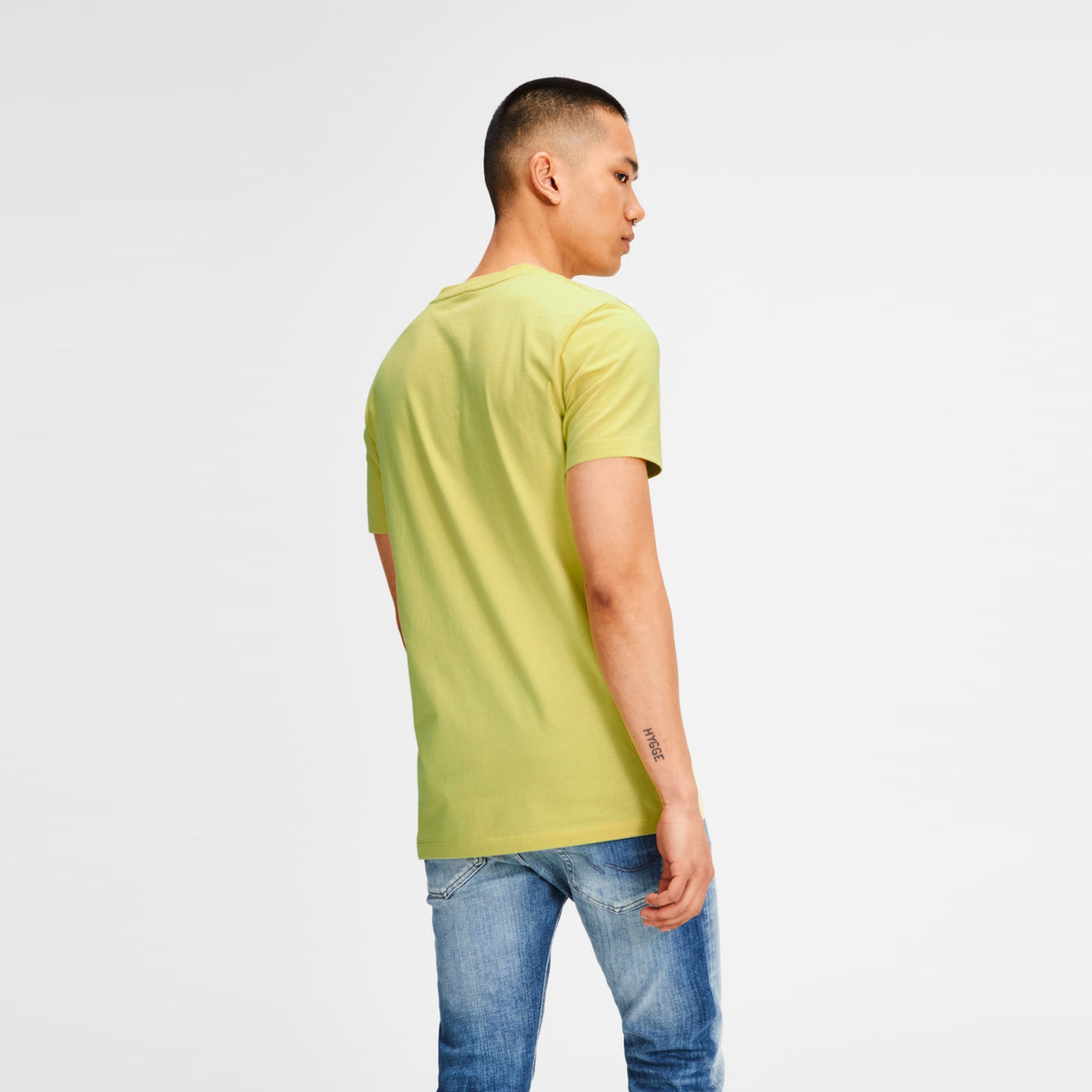 Jack Jones Erkek T-Shirt 12136561 Endive