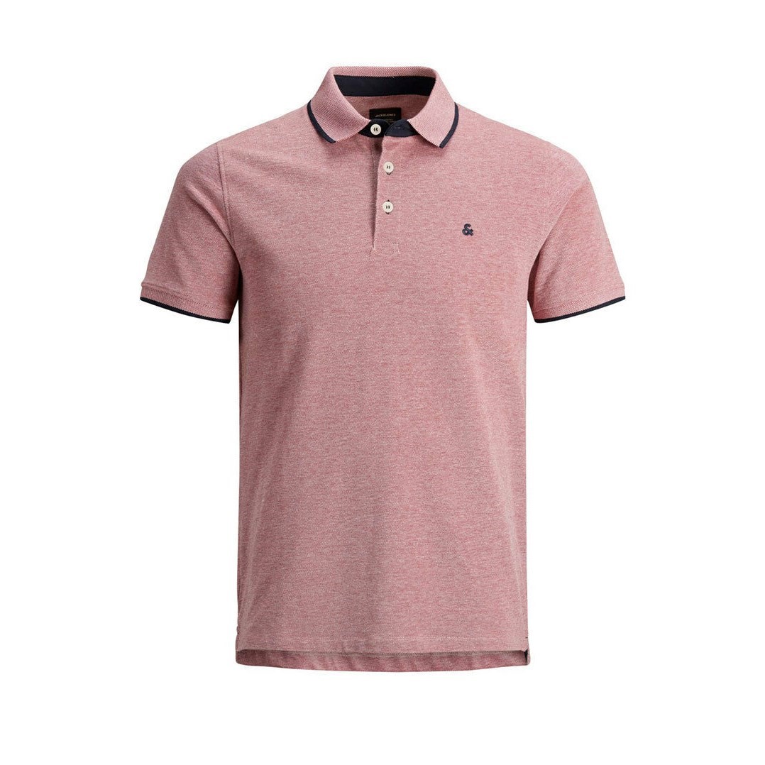 Jack Jones Erkek T-Shirt 12136668 Tango Red