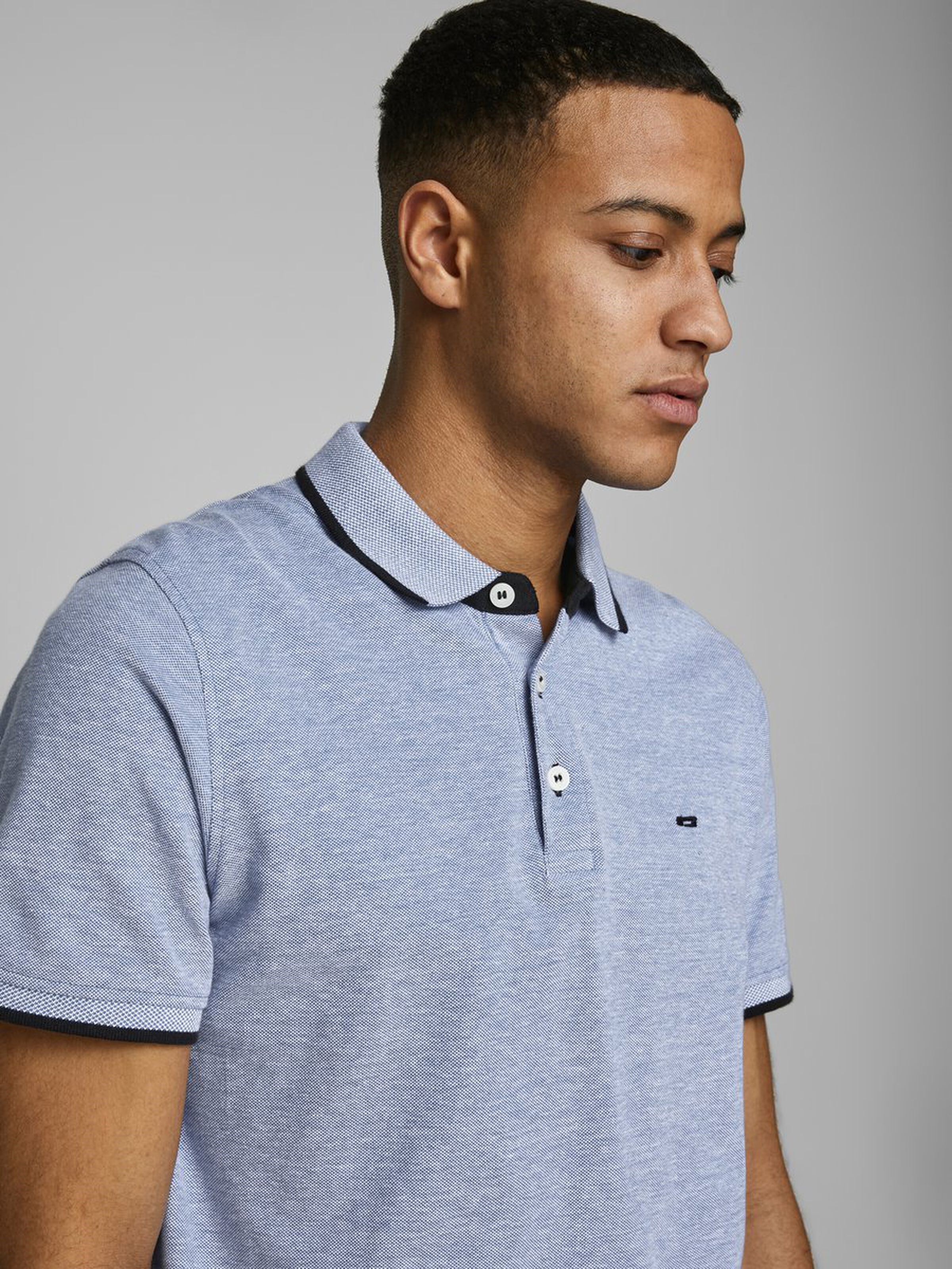 Jack Jones Erkek T-Shirt 12136668 Bright Cobalt