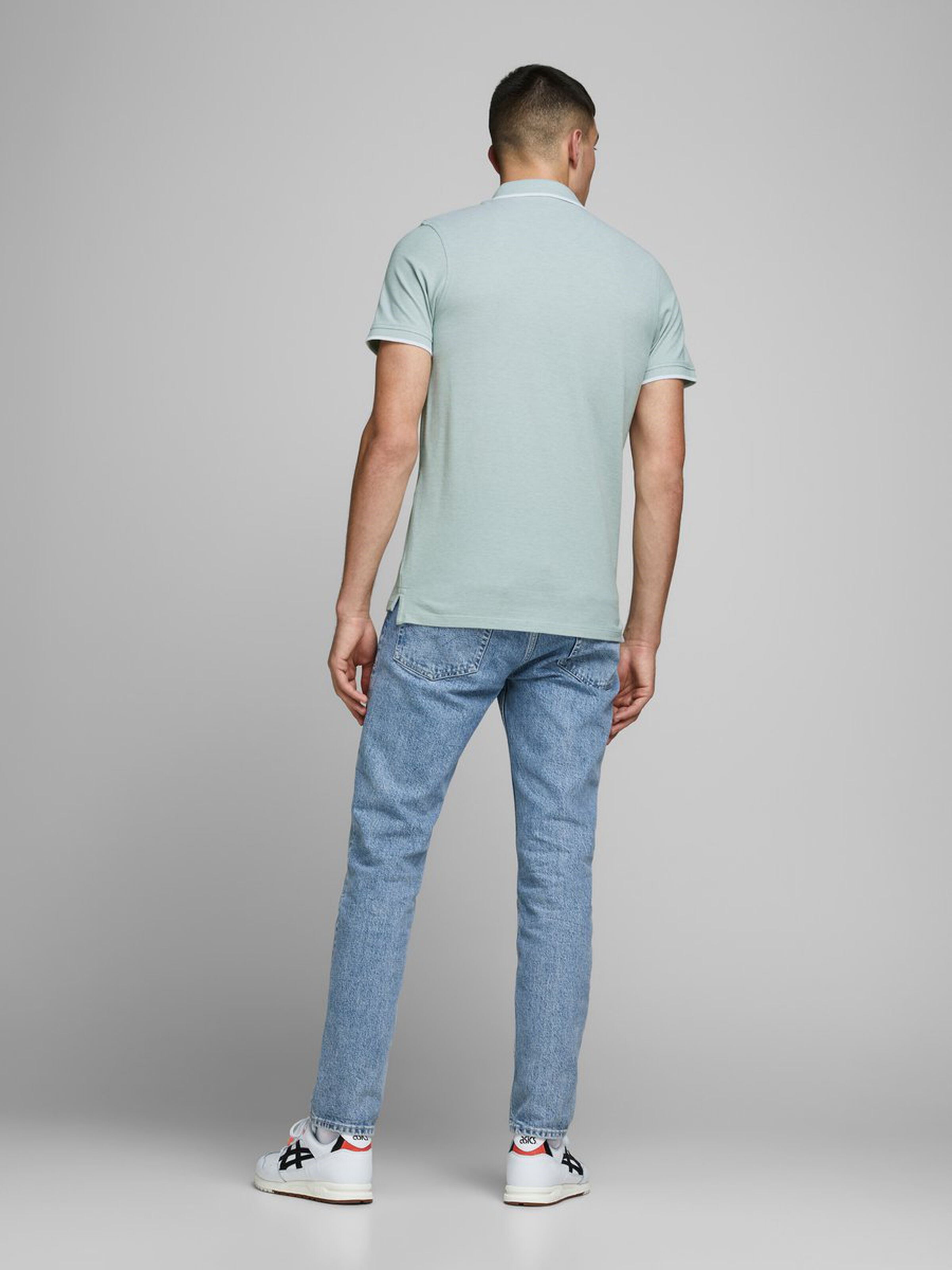 Jack Jones Erkek T-Shirt 12136668 Lily Pad