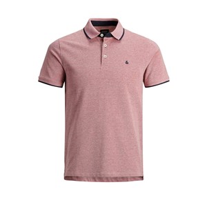 Jack Jones Erkek T-Shirt 12136668 Tango Red