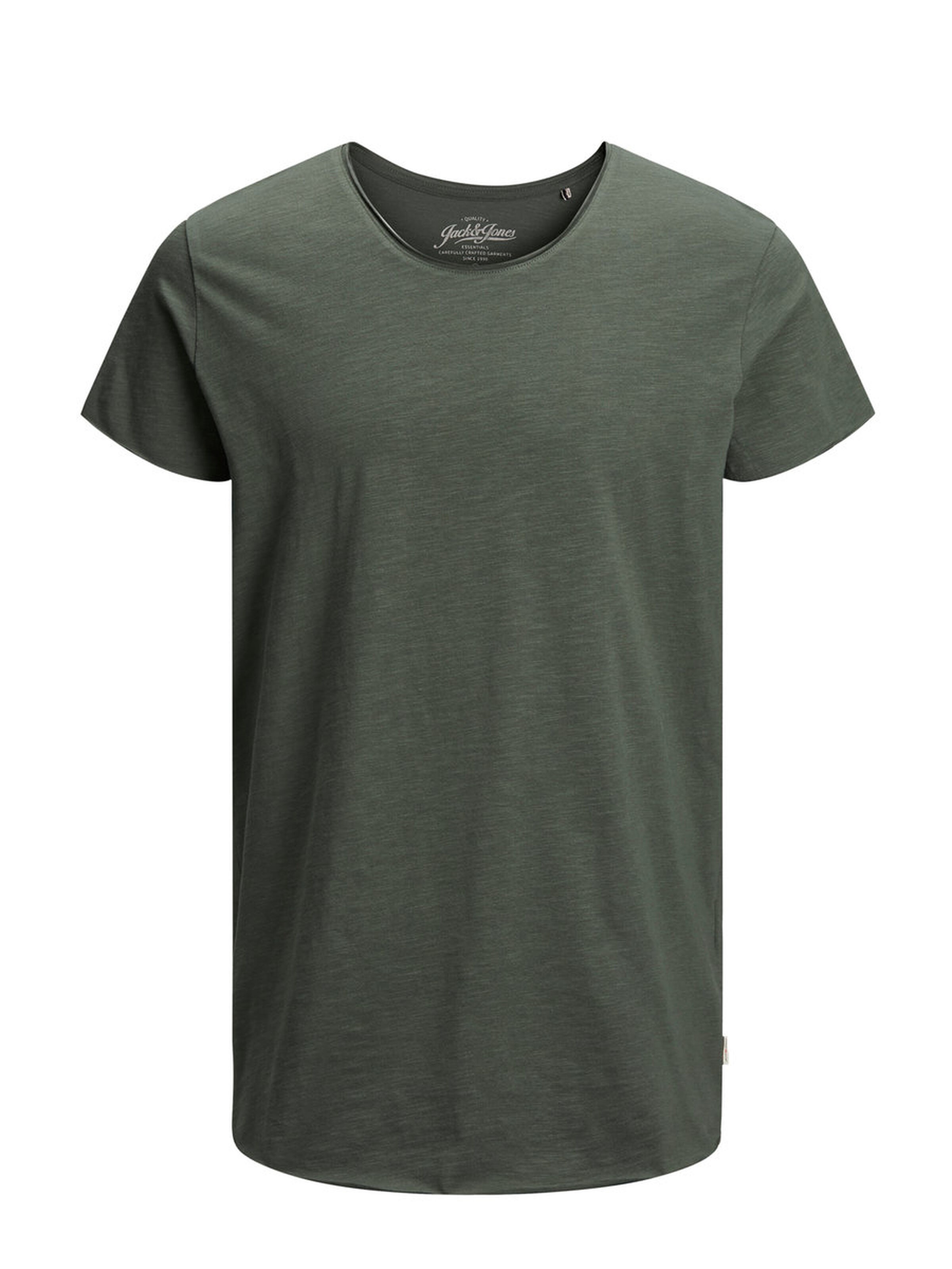 Jack Jones Erkek T-Shirt 12136679 Thyme
