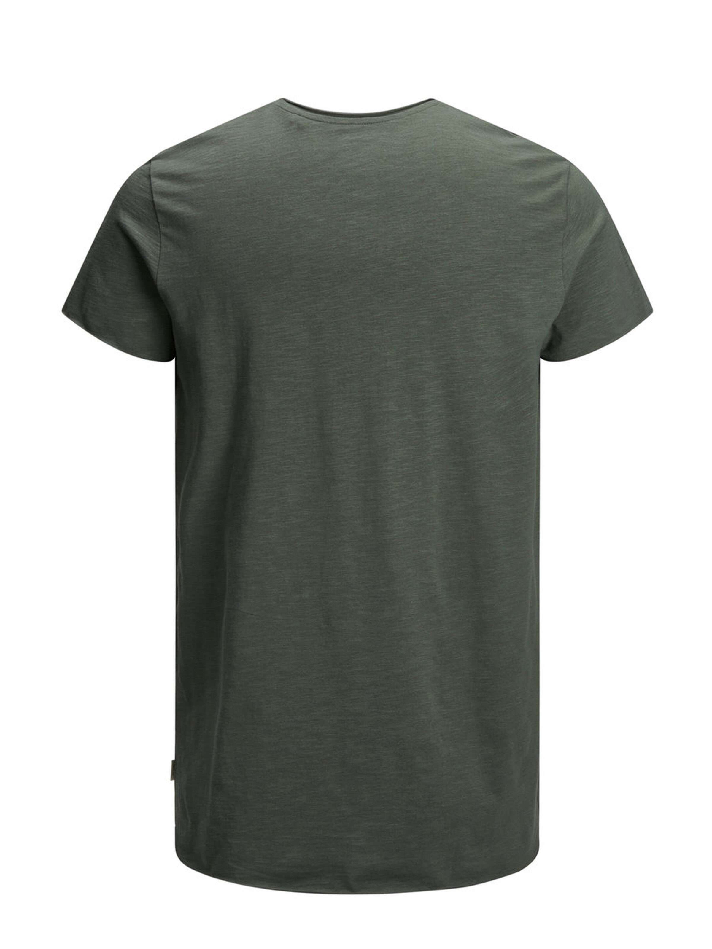 Jack Jones Erkek T-Shirt 12136679 Thyme