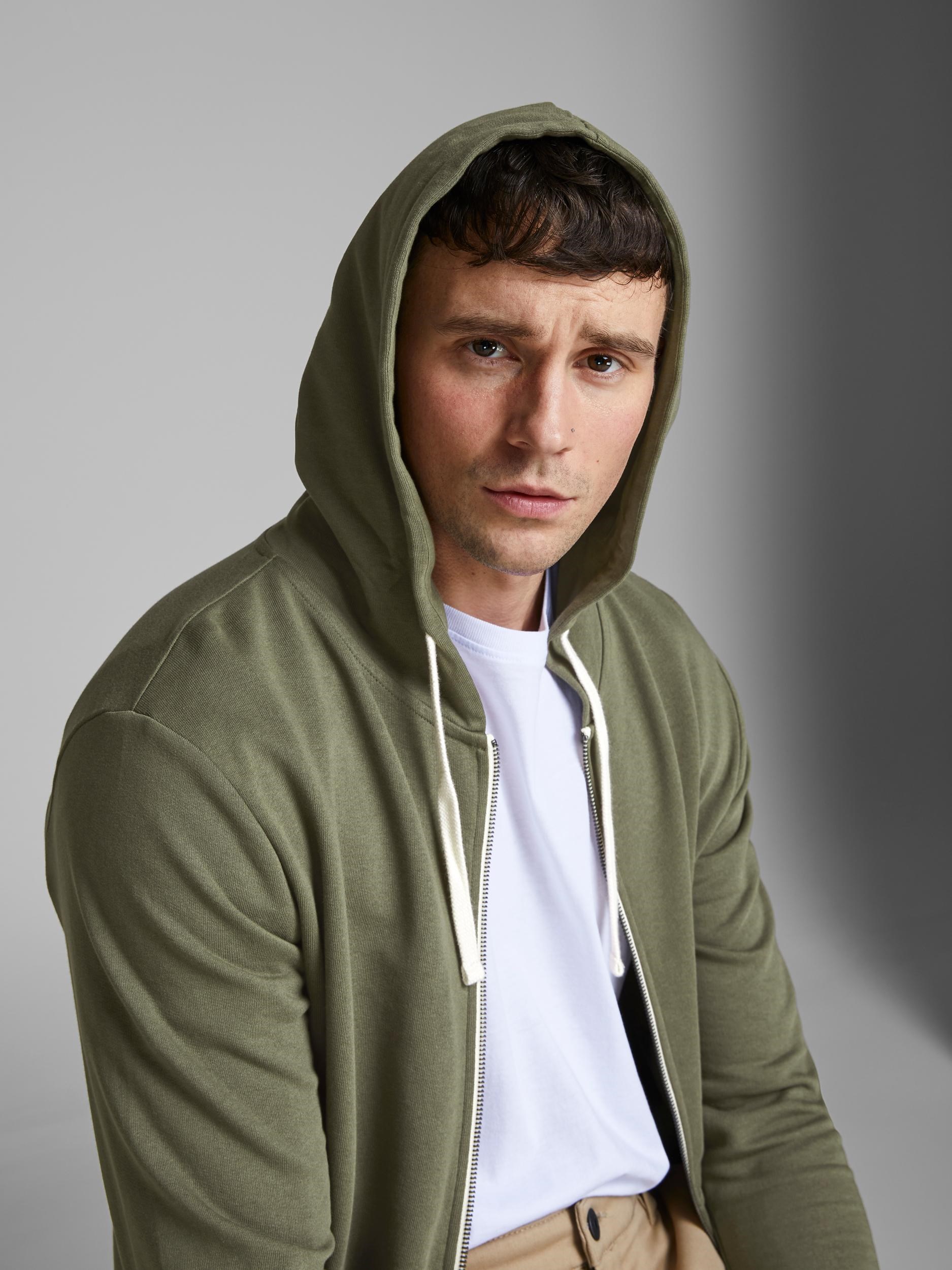 Jack Jones Erkek S-Shirt 12136884 Olive Night