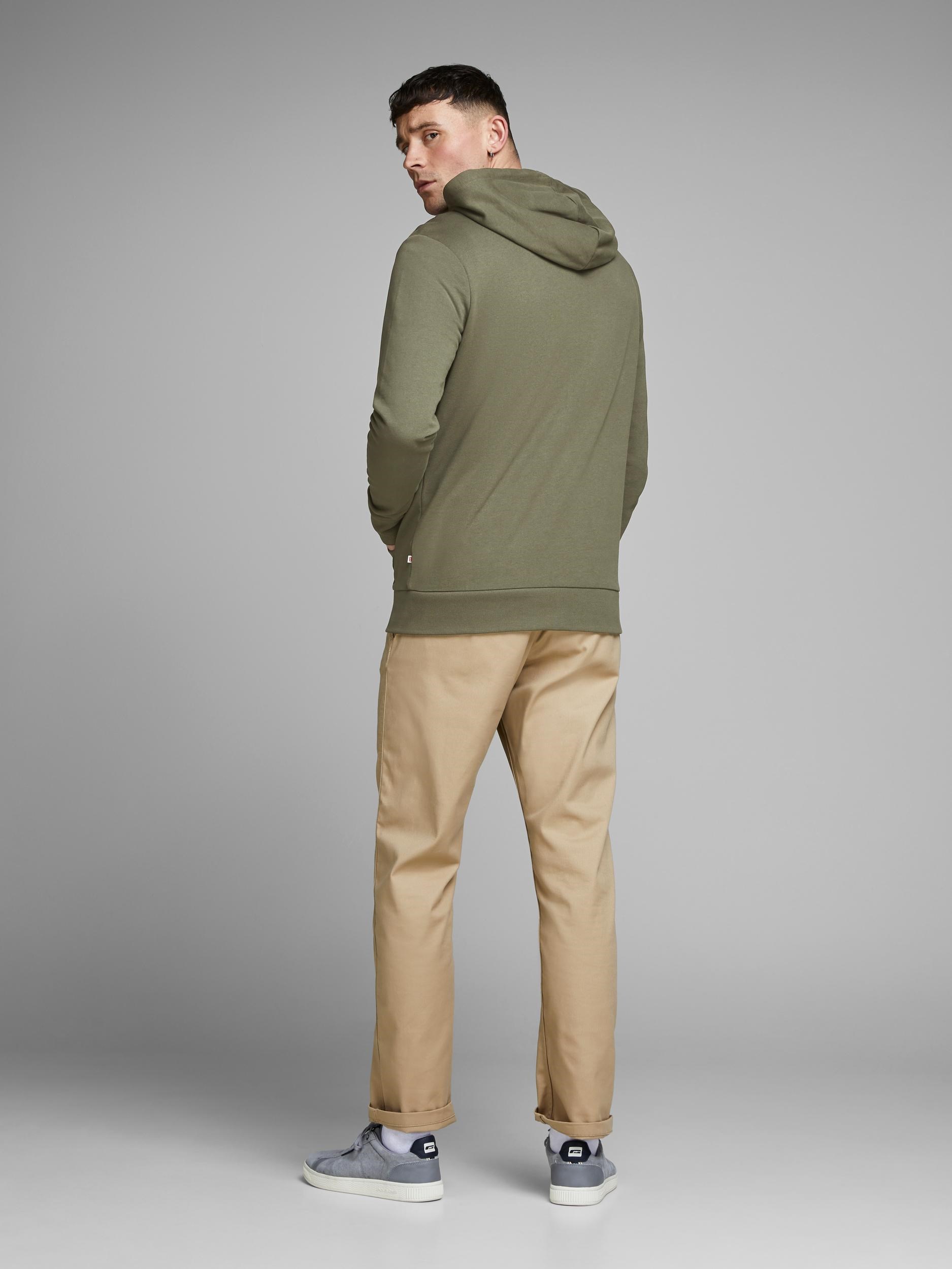 Jack Jones Erkek S-Shirt 12136884 Olive Night