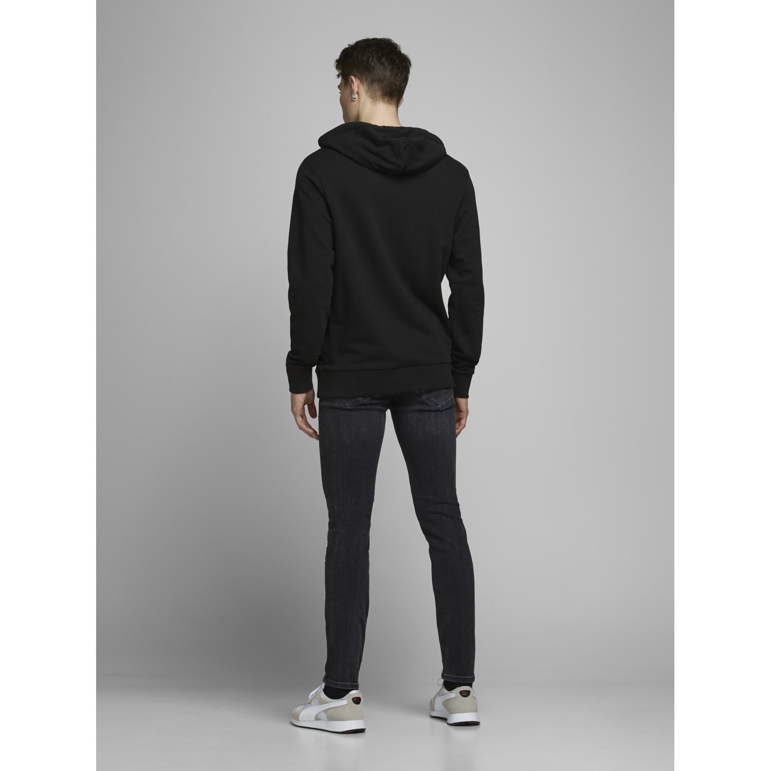 Jack Jones Erkek S-Shirt 12136885 Black