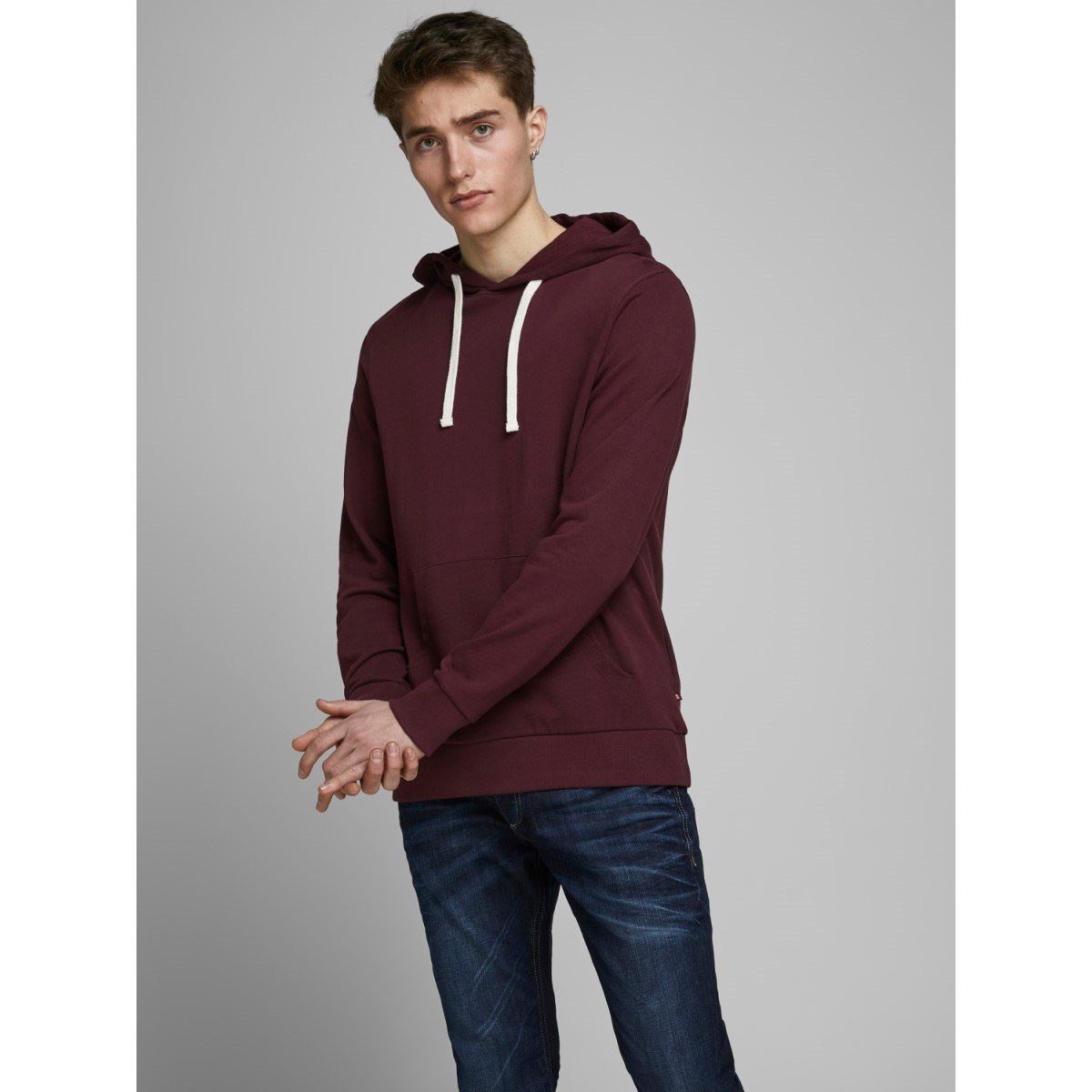 Jack Jones Erkek S-Shirt 12136885 Port Royale