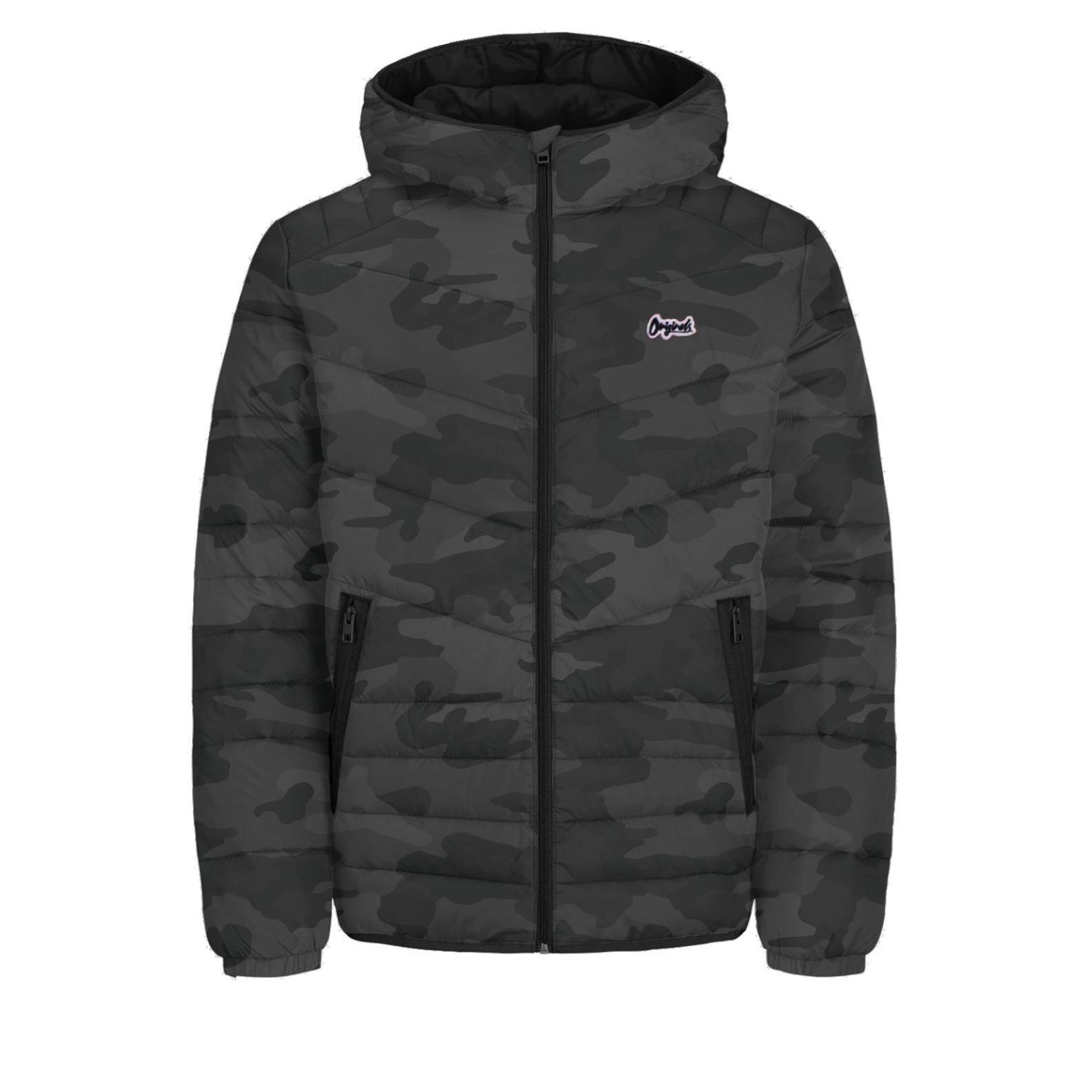 Jack Jones Erkek Ceket 12138349 Asphalt